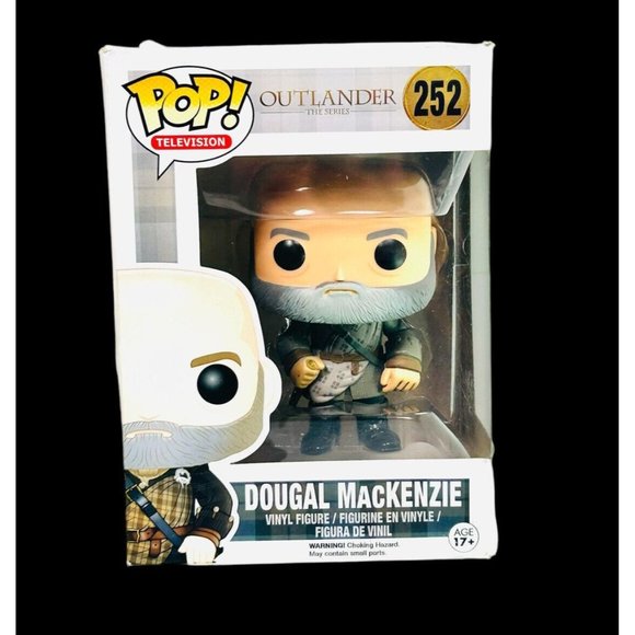Funko Pop Dougal MacKenzie #252 Outlander Starz TV Television Collectible Figure - Picture 1 of 3